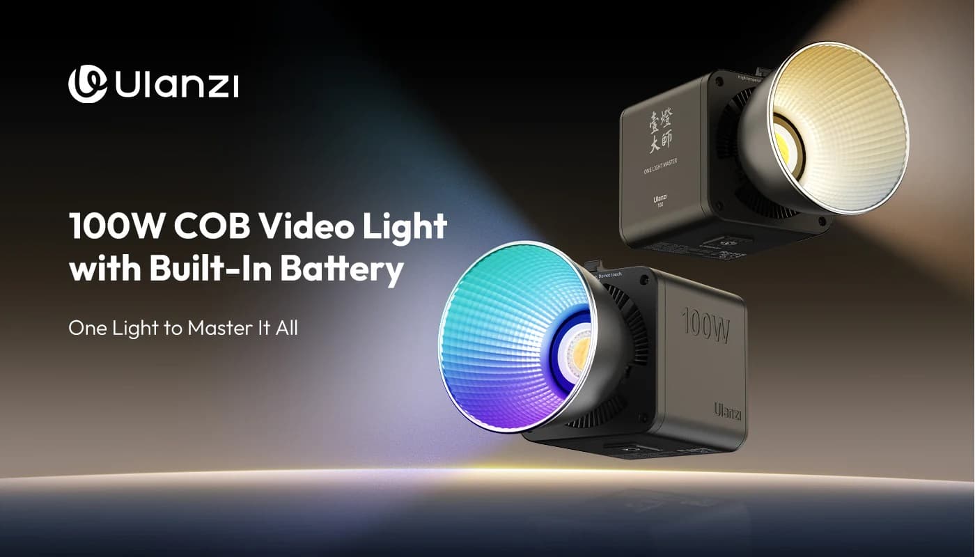 Ulanzi 100W RGB COB Video Light – Pro Bowens Power thumbnail 4