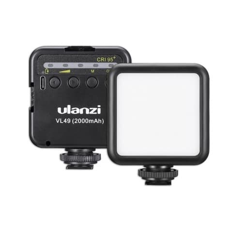 Ulanzi VL49 LED Video Light – Rechargeable Pro Camera Light
