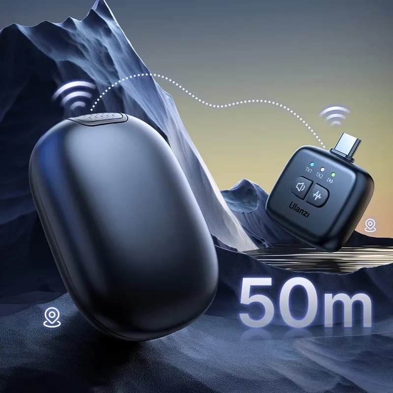 Ulanzi A30 Wireless Microphone – Compact & Powerful Audio thumbnail 4