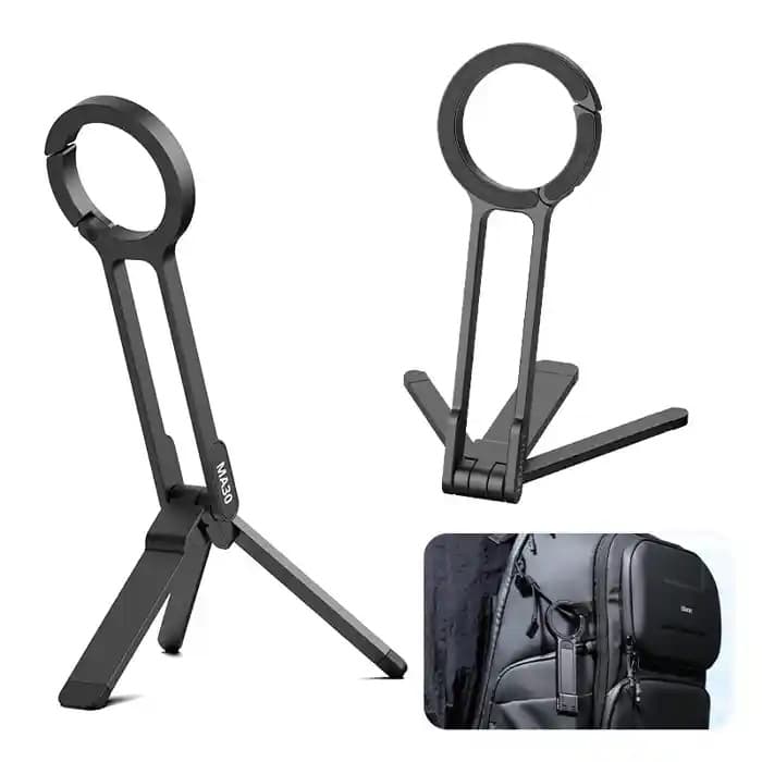 Ulanzi MA30 Magnetic Phone Tripod Stand for iPhone Strong MagSafe Stand thumbnail 5