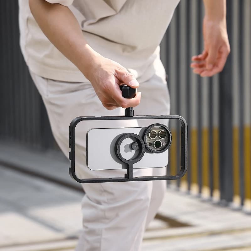 Ulanzi MG-001 Phone Cage Grip Stabilizer for Vlogging & Filmmaking thumbnail 4