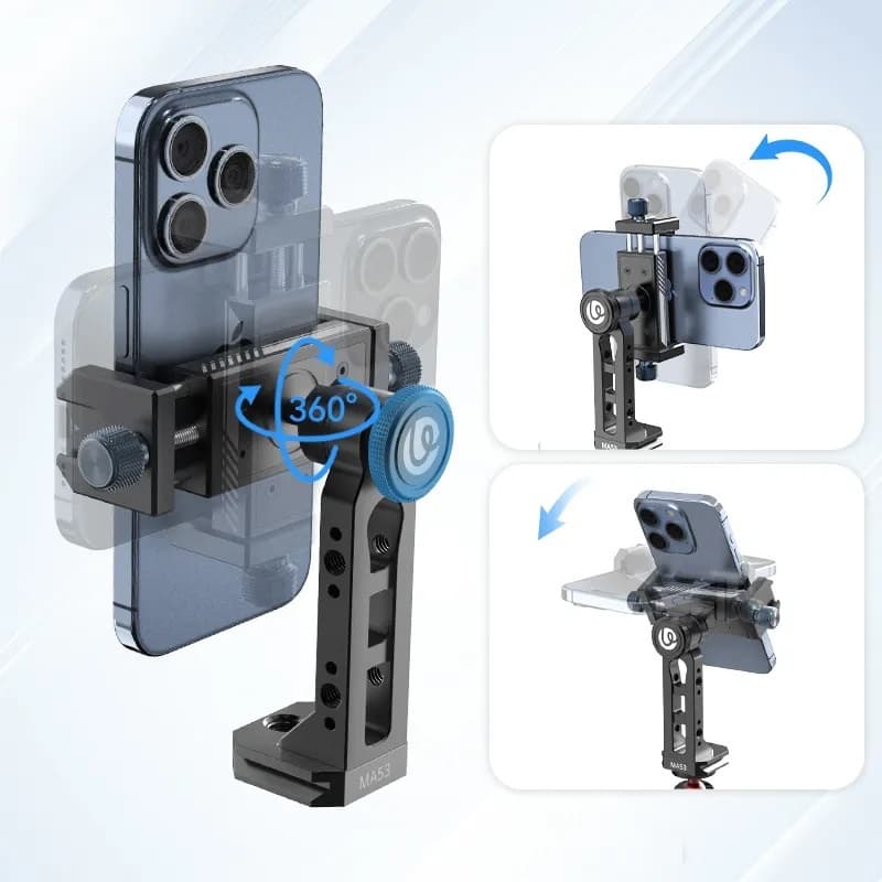 Ulanzi MA53 Metal Phone Mount Holder Arca Swiss 360° Pro Rig thumbnail 3