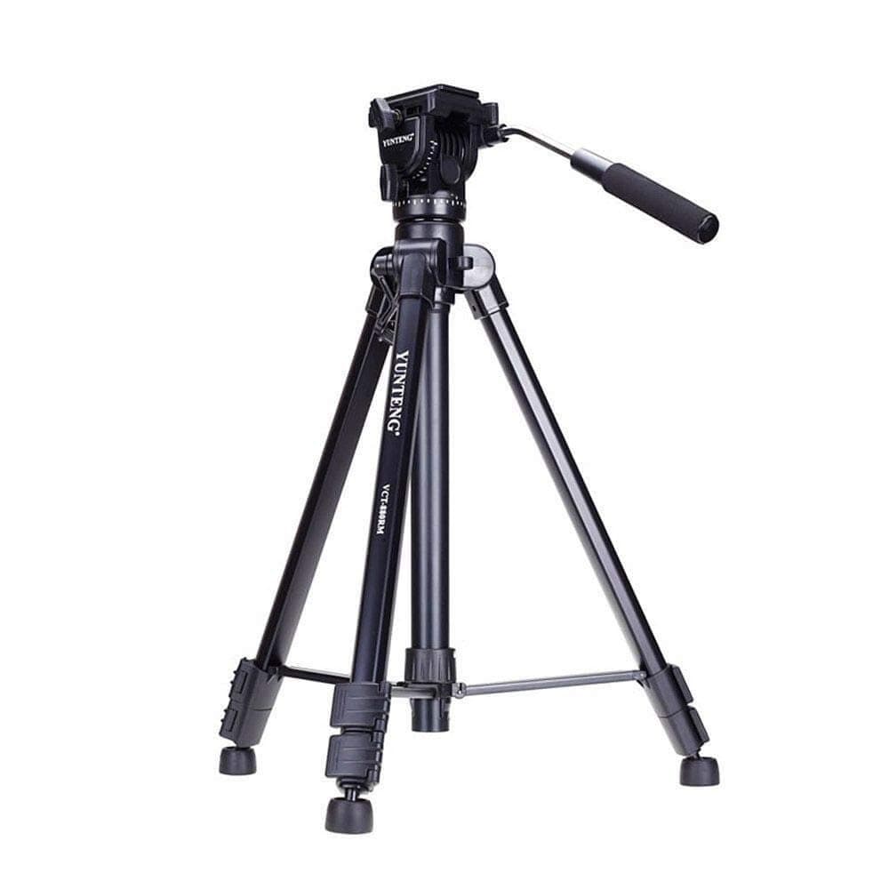 Yunteng VCT-880 Aluminum Camera Tripod with Fluid Pan Head