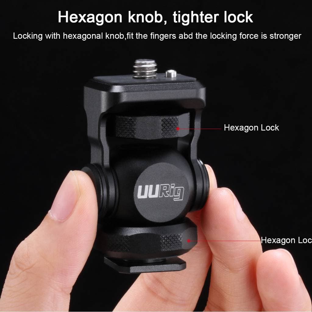 Ulanzi R015 Monitor Mount Adjustable UURig Ballhead thumbnail 4