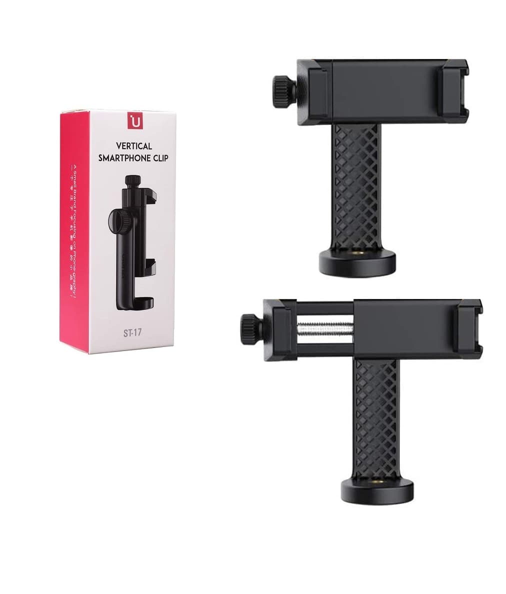 Ulanzi ST-17 Phone Holder Clamp 360° with Cold Shoe thumbnail 2