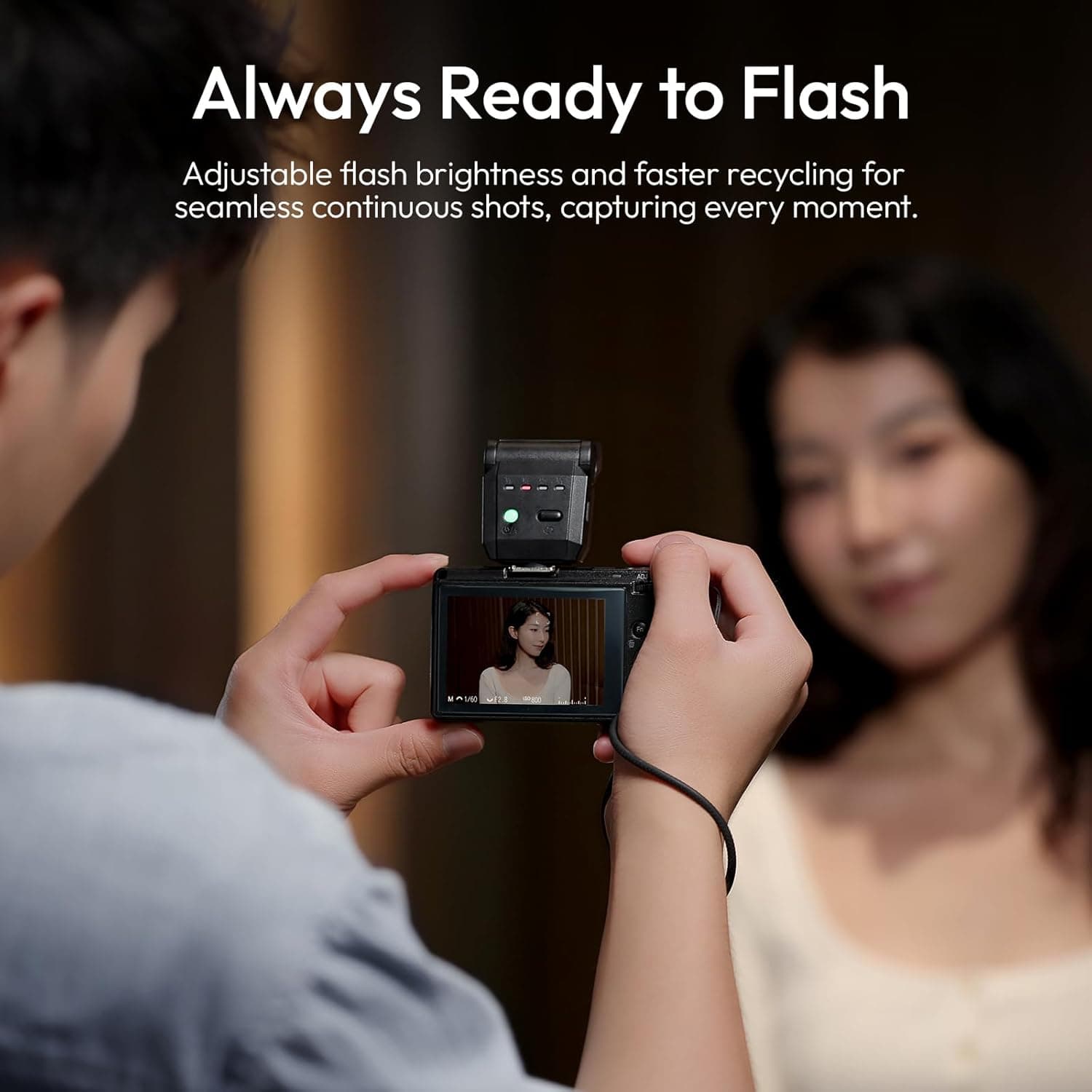 Ulanzi SL03 Mini Flash Light– Compact Powerful Speedlite thumbnail 2