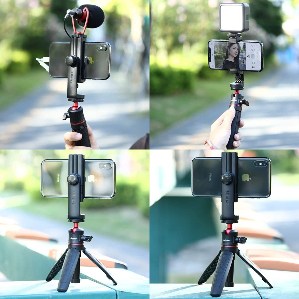 Ulanzi ST-17 Phone Holder Clamp 360° with Cold Shoe thumbnail 3
