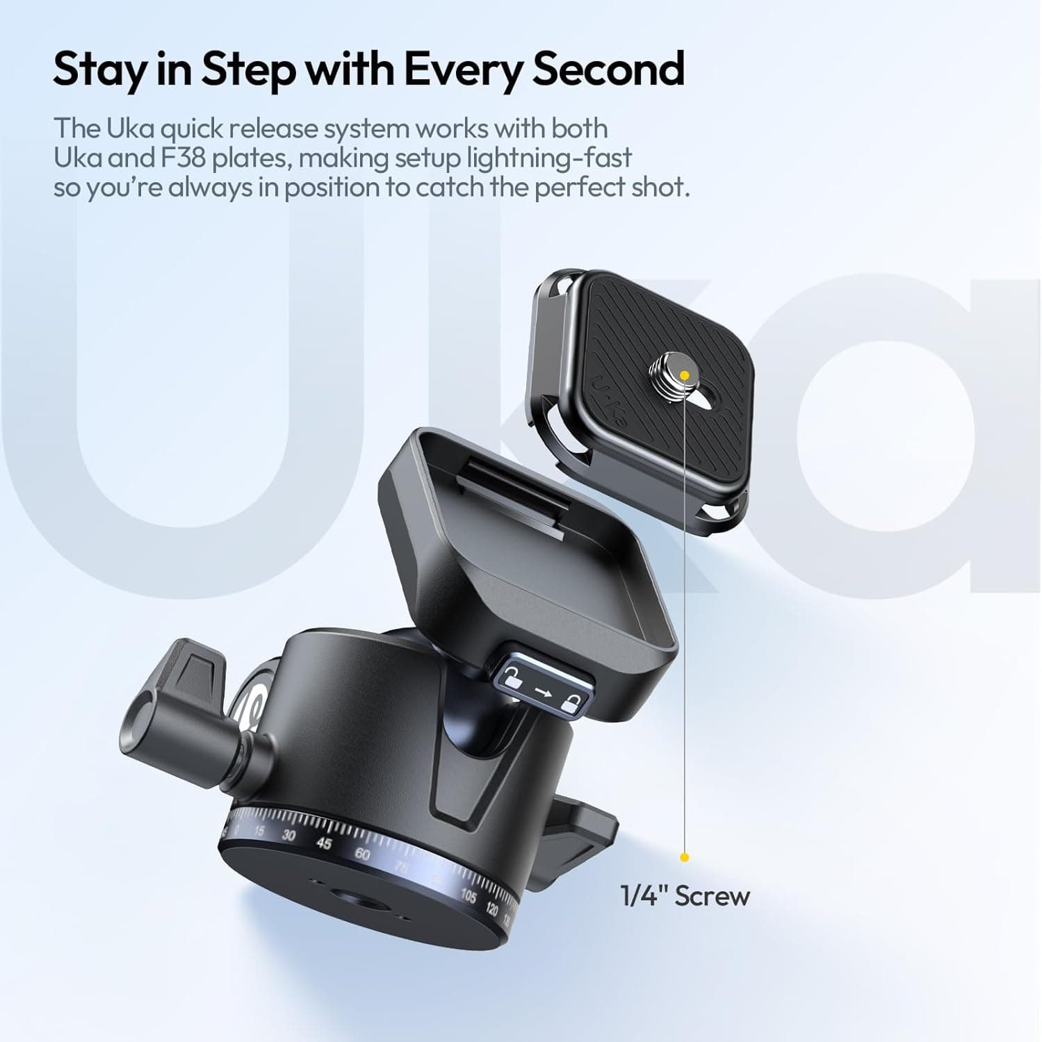 Ulanzi Ombra 2 Travel Tripod 61.5 Inch with 360° Ball Head thumbnail 3