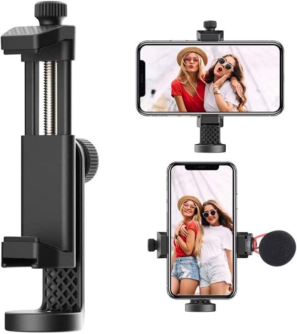 Ulanzi ST-17 Phone Holder Clamp 360° with Cold Shoe