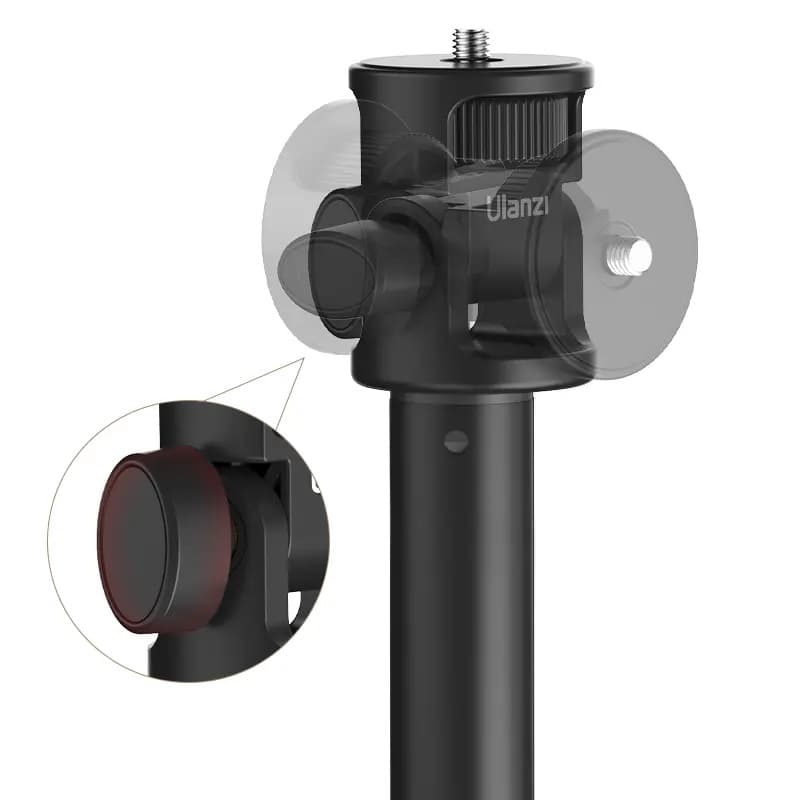 Ulanzi MT79 Extendable Light Stand Tripod Aluminum 81" Up to 2.2lb Load thumbnail 2