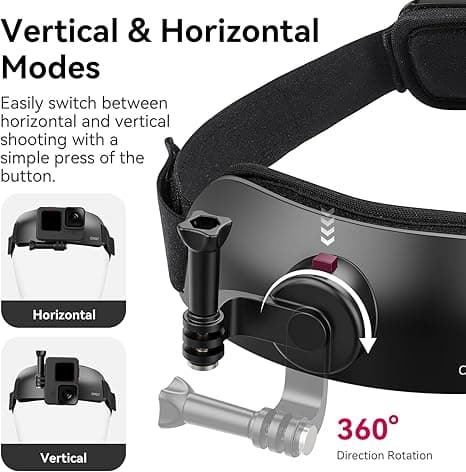Ulanzi CM027 Camera Head Strap Mount for GoPro, DJI Osmo Action thumbnail 5