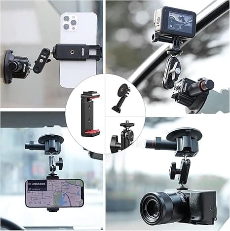 Ulanzi SC-01 Suction Cup Camera Mount - Powerful Vacuum Grip thumbnail 6