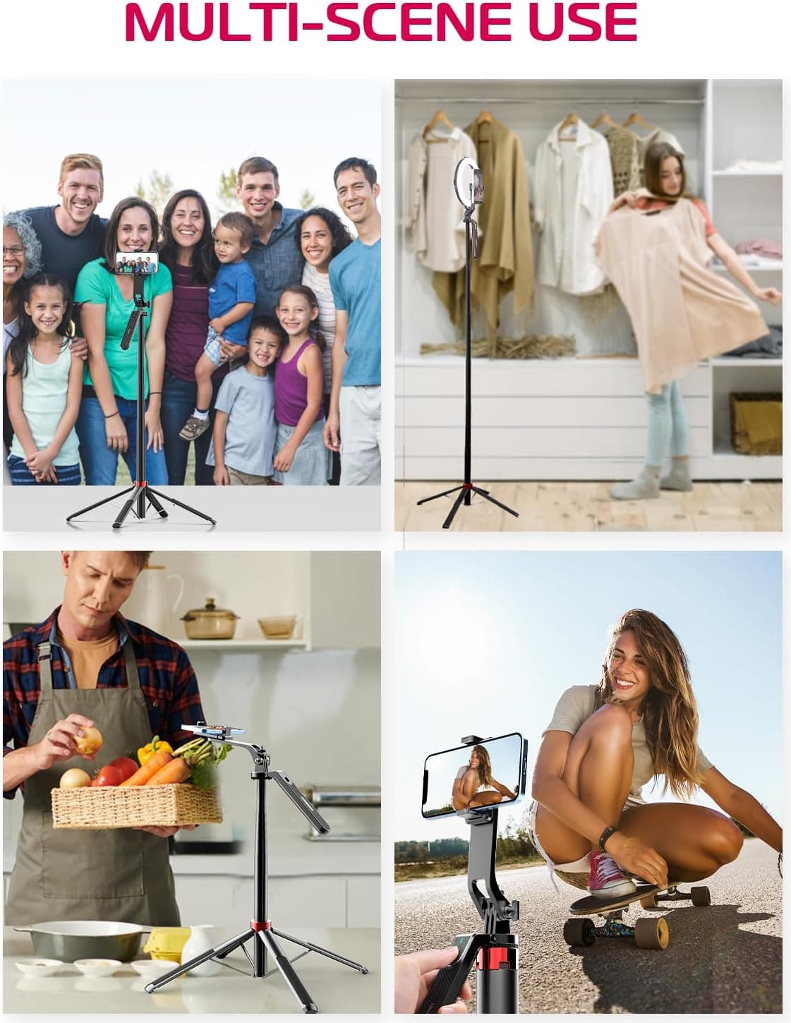 Ulanzi MA09 Selfie Stick Phone Tripod with Wireless Remote thumbnail 6