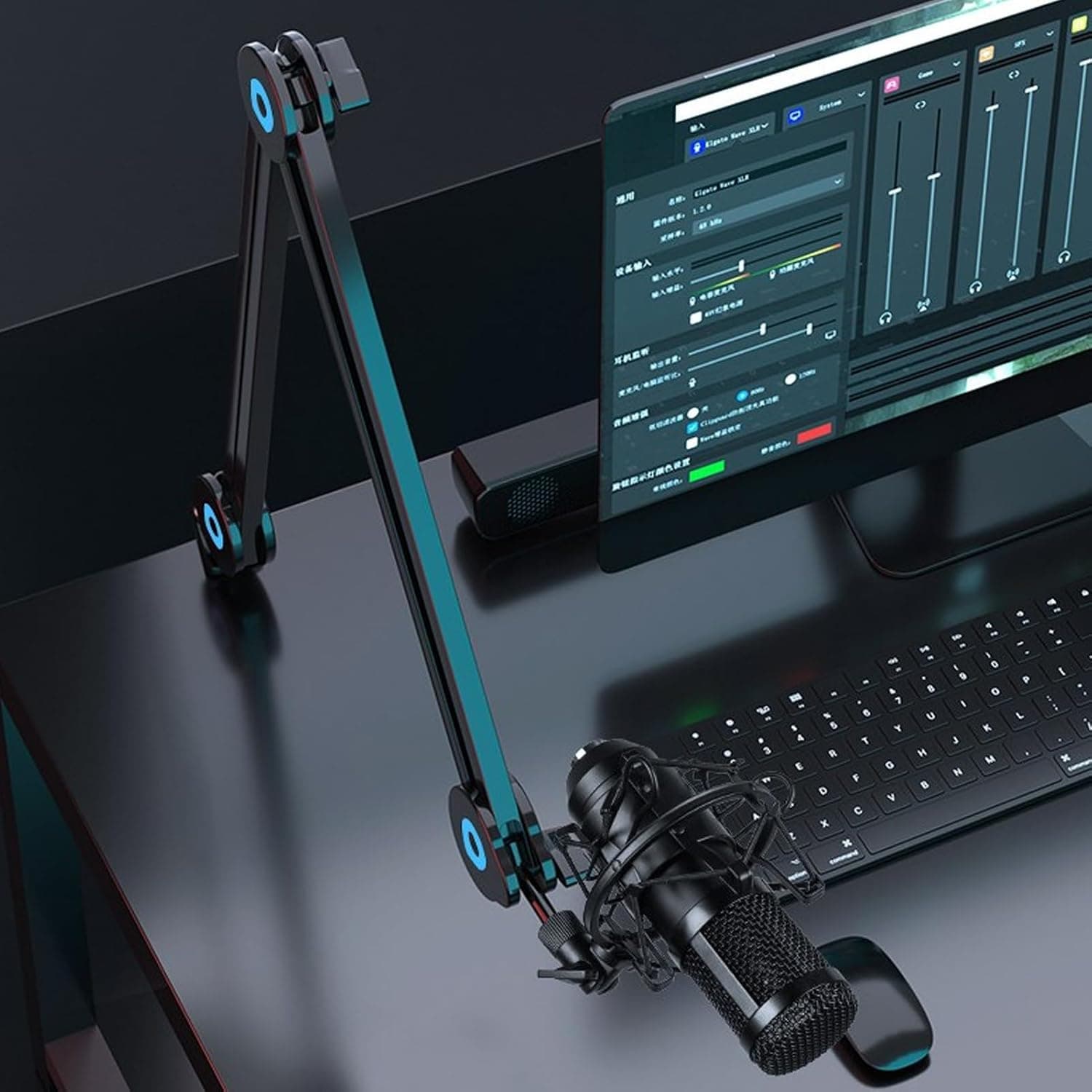 HIVE ST-200 Multi-Functional Microphone Arm Stand for Pro Studio Setup thumbnail 3
