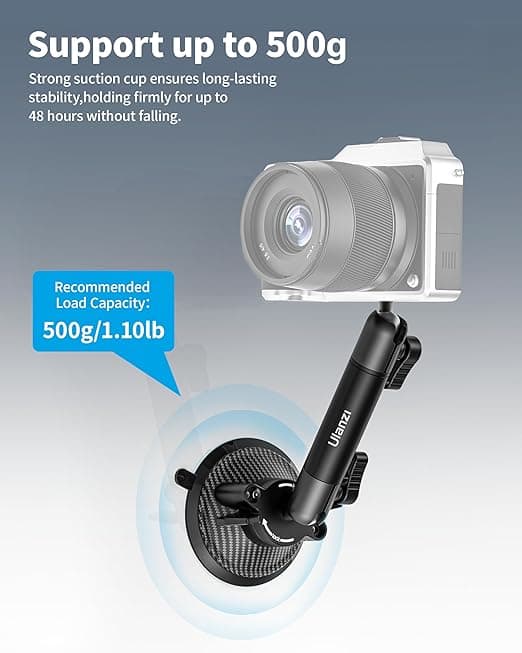Ulanzi ZJ01 Camera Suction Cup Mount Stable 360° Pro Grip thumbnail 3