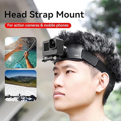 Ulanzi CM027 Camera Head Strap Mount for GoPro, DJI Osmo Action thumbnail 2
