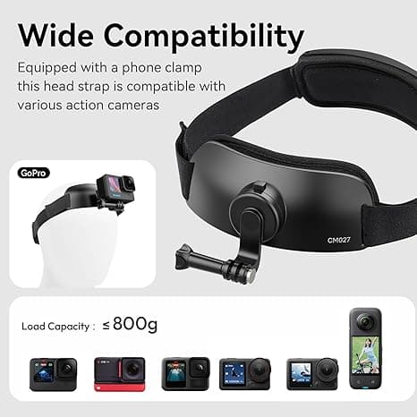 Ulanzi CM027 Camera Head Strap Mount for GoPro, DJI Osmo Action thumbnail 3