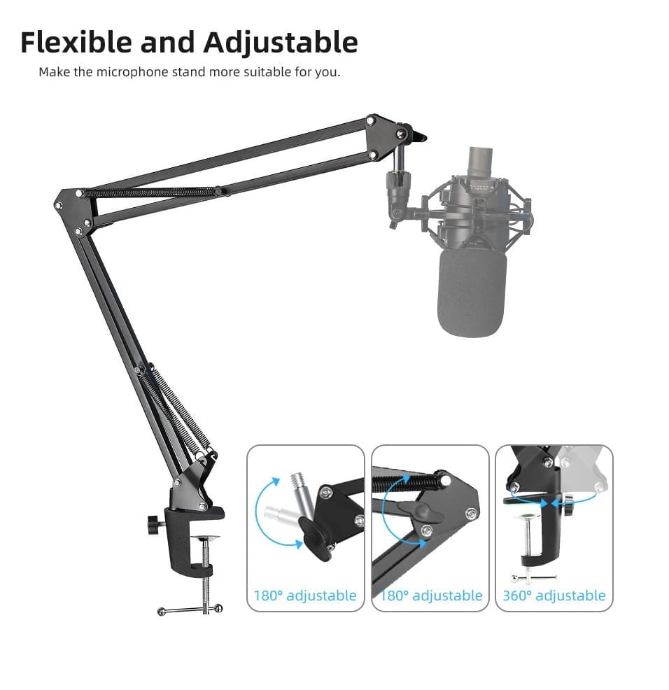 HIVE ST-100 Microphone Arm Stand Scissor Arm thumbnail 5