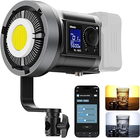 Ulanzi 120W Bi-Color COB LED Video Light – Pro Lighting