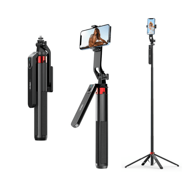 Ulanzi MA09 Selfie Stick Phone Tripod with Wireless Remote