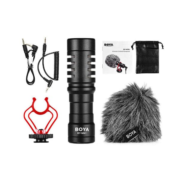 Boya BY-MM1 Compact On-Camera Video Microphone thumbnail 3