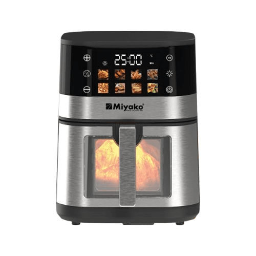 Miyako Air Fryer AF-600 CG - SS brings premium 6Ltr digital cooking