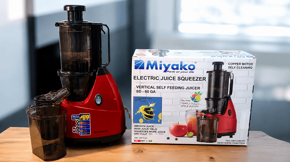 Miyako Slow Juicer SD-60 GA Vertical Self-Feeding thumbnail 2