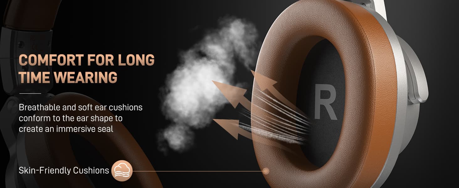 Maono MH700 Studio Headphones for Mixing, DJ & Recording thumbnail 4