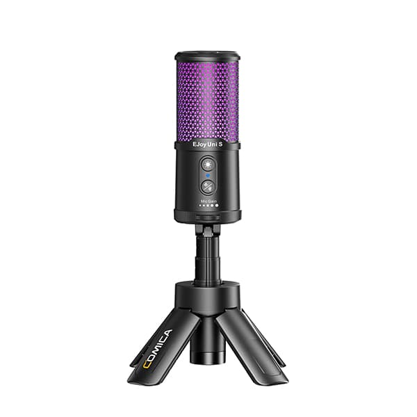 COMICA EJoy UNI S USB Microphone with RGB for PC , Gaming & Streaming thumbnail 6