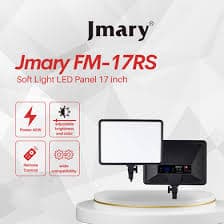 Jmary FM-17RS LED Panel Light 17 Inch for Studio Photography Light with Remote Control thumbnail 2