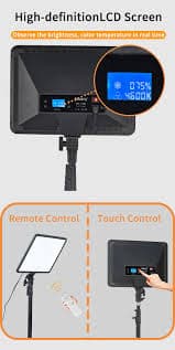 Jmary FM-17RS LED Panel Light 17 Inch for Studio Photography Light with Remote Control thumbnail 3