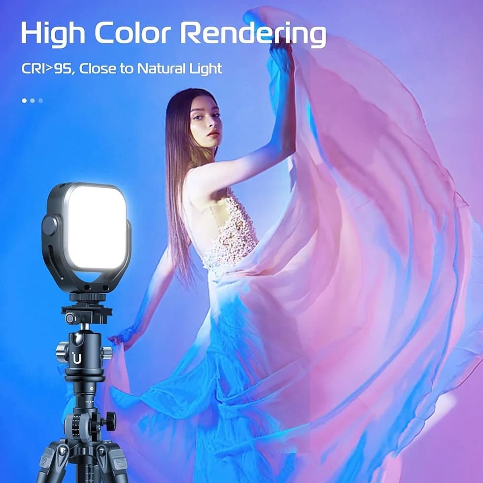 Ulanzi VL66 RGB LED Video Light – Portable Pro Lighting thumbnail 6