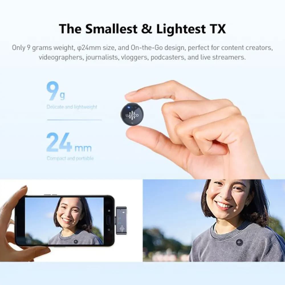 Luucco AirWave Mini K2 Wireless Microphone thumbnail 2