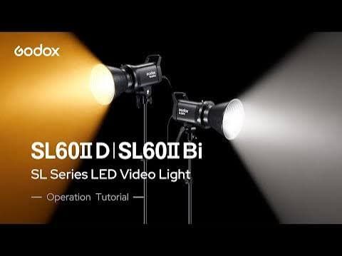 Godox SL60IID LED Video Light 5600K Daylight Studio Light thumbnail 6