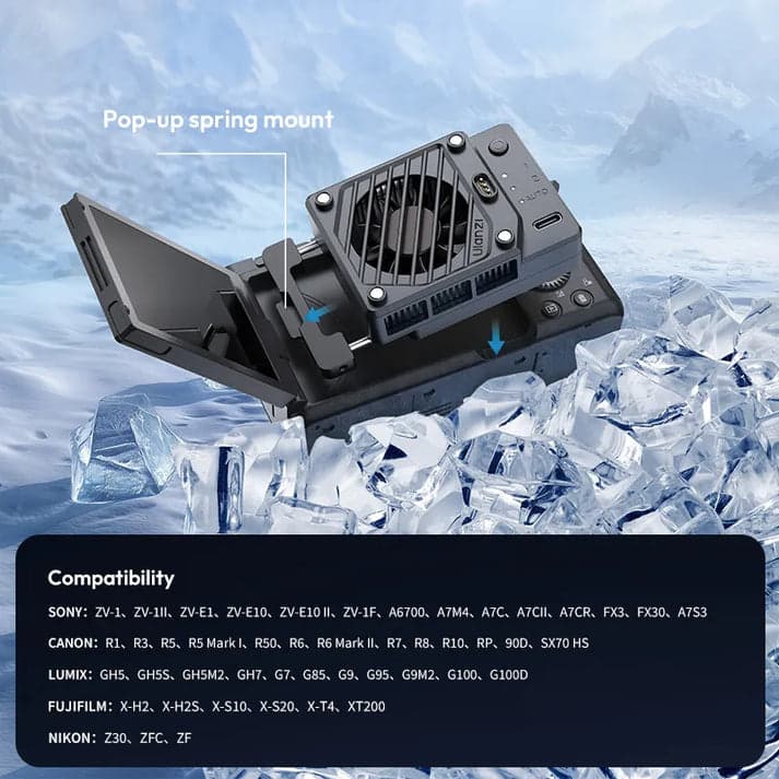 Ulanzi CU01 Camera Cooler Kit Thermostatic Semiconductor thumbnail 4