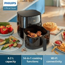 Philips Air Fryer HD9280/91 XL - 6.2L WiFi Connected thumbnail 4