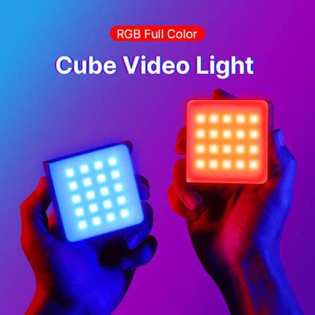 Ulanzi VL49 Pro RGB Video Light Mini Rechargeable 360° Full Color Portable LED Panel thumbnail 4
