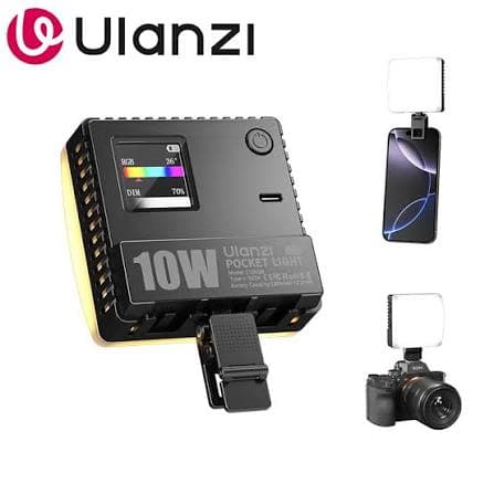 Ulanzi C10 10W Selfie LED Light Portable 1300 Lux Power thumbnail 3
