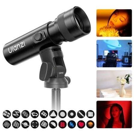 Ulanzi LM01 Photography Flashlight RGB Video Light – 7500mAh Rechargeable Spotlight thumbnail 2