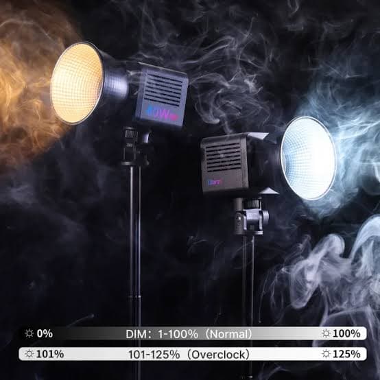 Ulanzi 40W RGB COB Video Light – 9100 Lux Power thumbnail 6