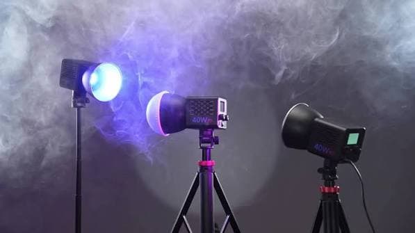 Ulanzi 40W RGB COB Video Light – 9100 Lux Power thumbnail 5