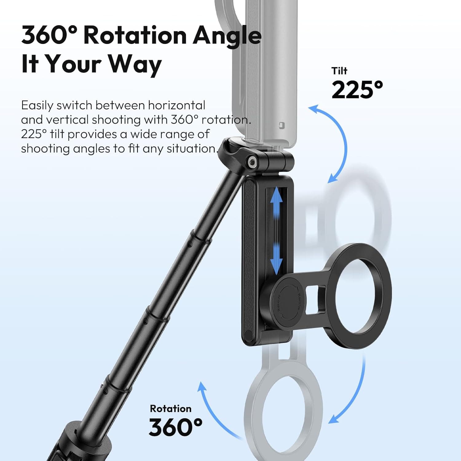 Ulanzi JJ03 Magnetic Mini Tripod – Pocket Selfie Pro with Remote thumbnail 6