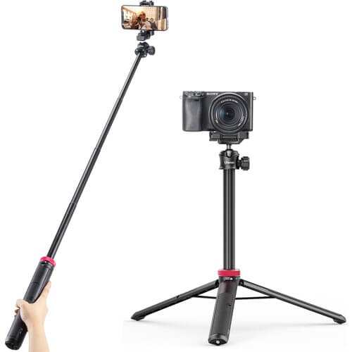 Ulanzi MT-44 Extendable Phone Tripod 59” Selfie Stick Vlog Stand thumbnail 3