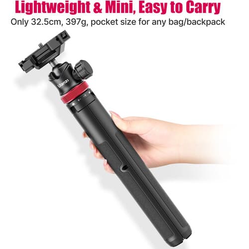 Ulanzi MT-44 Extendable Phone Tripod 59” Selfie Stick Vlog Stand thumbnail 6