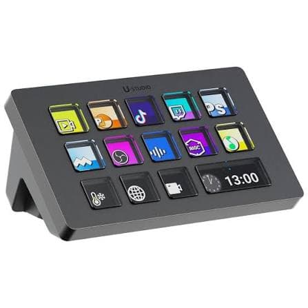 ULANZI D200H 7-in-1 Stream Controller & Hub | LCD Macro Keyboard