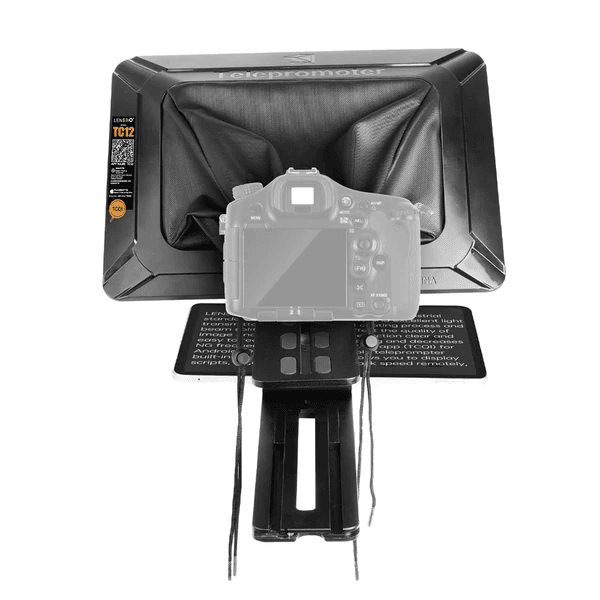 LENSGO TC12 Teleprompter for iPad, Tablet & DSLR Cameras with Remote thumbnail 5