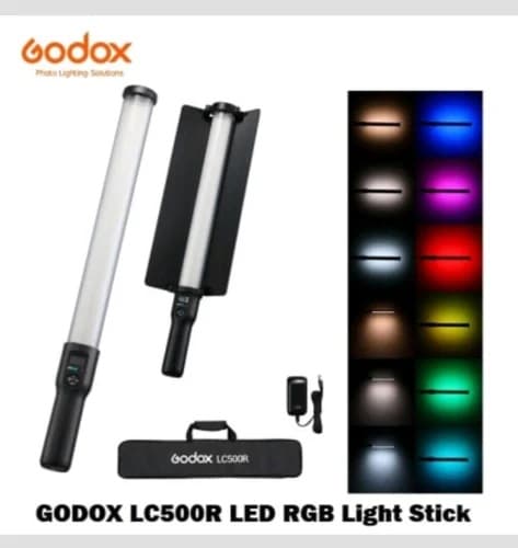 Godox LC500R RGB LED Stick Light (24″) for Photo & Video Cinematic Color Control thumbnail 6