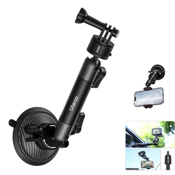 Ulanzi ZJ01 Camera Suction Cup Mount Stable 360° Pro Grip