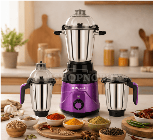 Miyako Xpro Mixer Grinder 1600W Copper Motor Power thumbnail 2