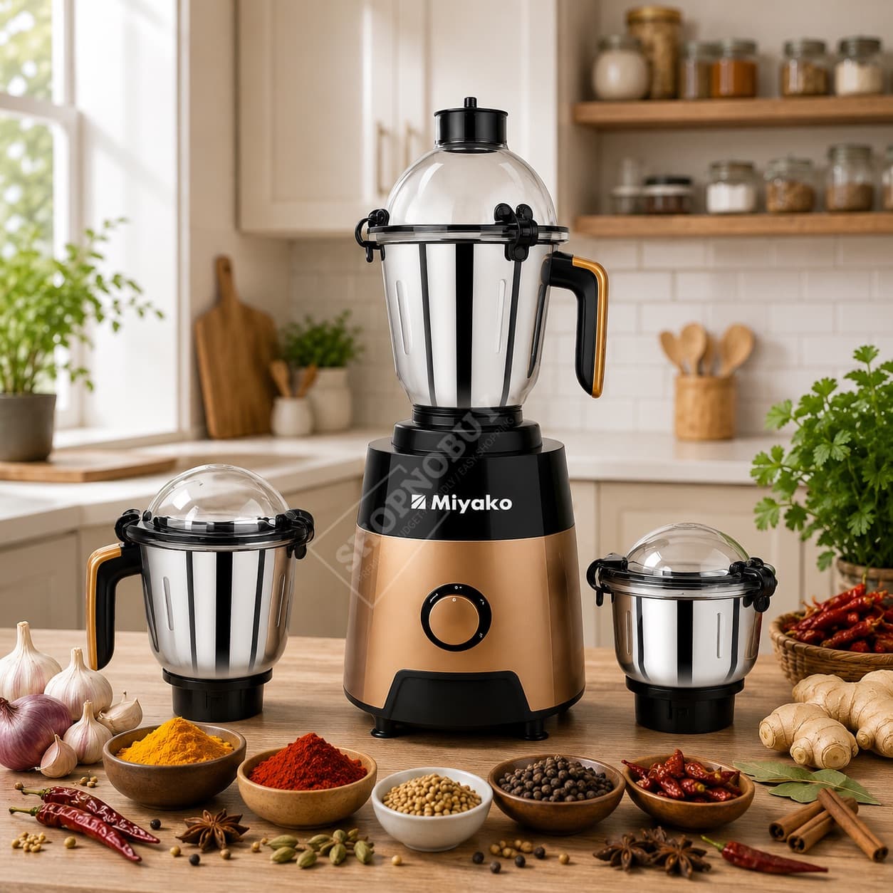 Miyako Blender 1800W Sealion Mixed Grinder thumbnail 2